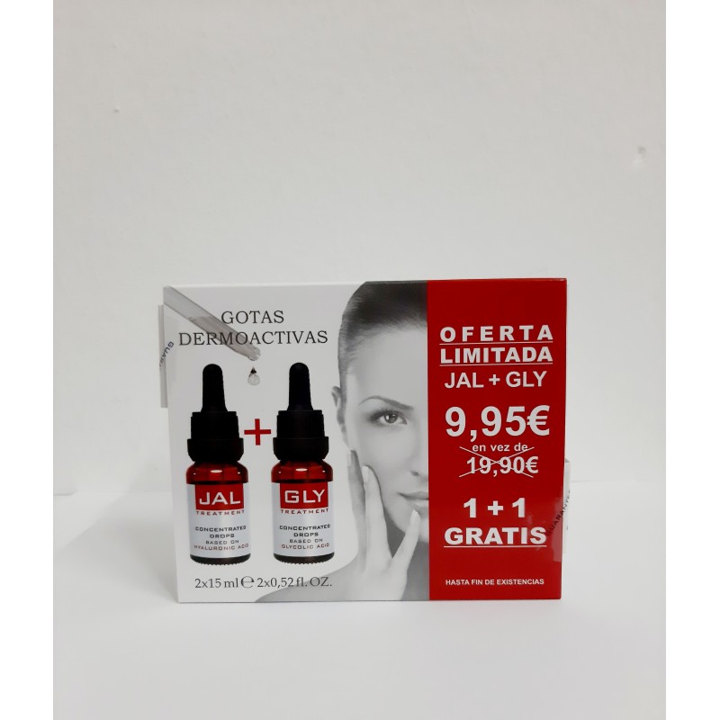 Vital Plus Gotas Dermoactivas JAL + GLY 2x15ml