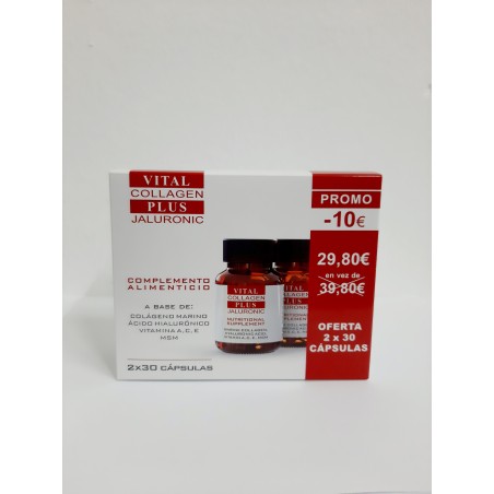 Vital Plus Collagen Jaluronic Duplo 2x30caps