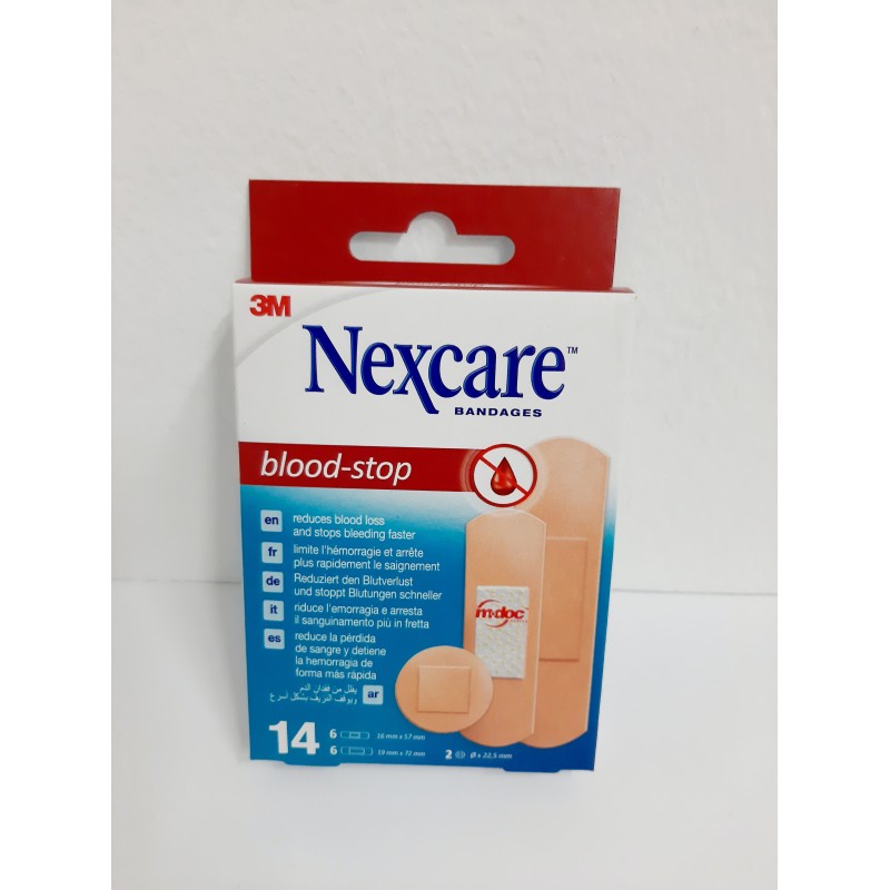 Nexcare Tiritas Bood-Stop 14uds