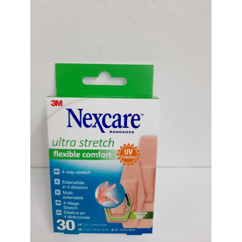 Nexcare Tiritas Ultra Stretch 30uds