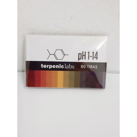 Terpenic Labs pH 1-14 80 tiras