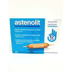 Astenolit 12 Ampollas Bebibles