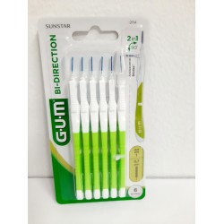 Gum Cepillo Bi-Direccional Interdental 0,7mm 6uds