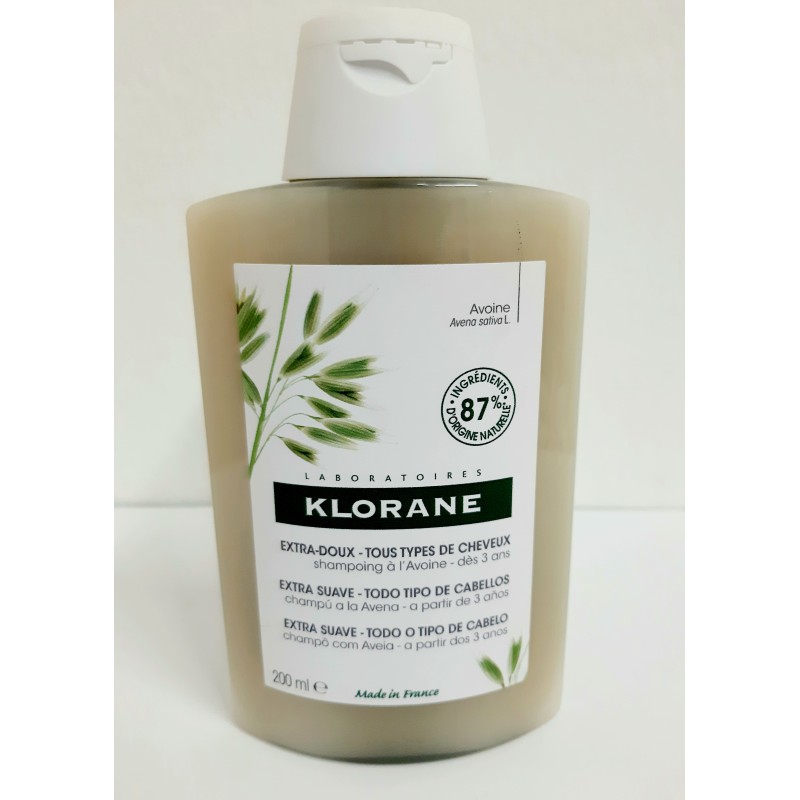 Klorane Champú Extra Suave a la Avena 200ml