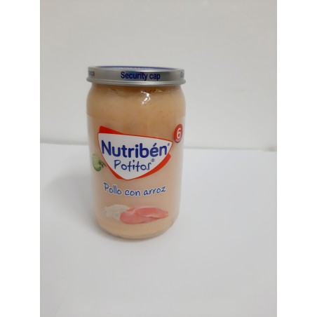 Nutriben Potito Pollo con Arroz 235g