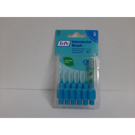 TePe Cepillo Interdental Azul 0.6mm 6uds