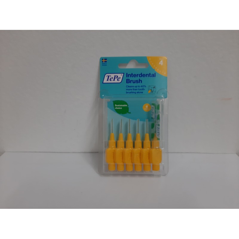 TePe Cepillo Interdental Amarillo 0.7mm 6uds