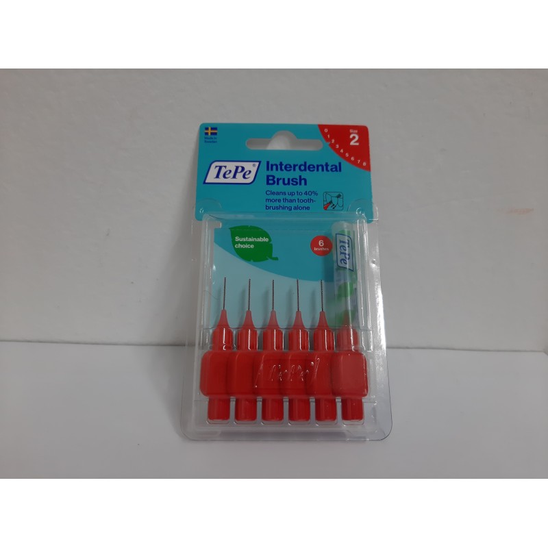 TePe Cepillo Interdental Rojo 0.5mm 6uds