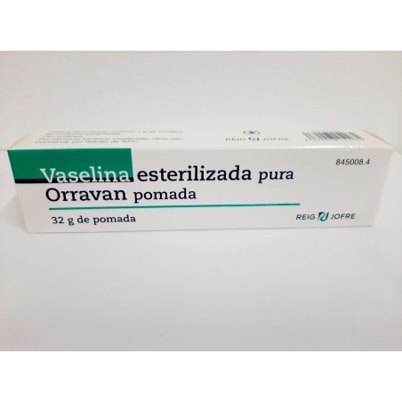 Orravan Vaselina Esterilizada Pura Pomada 32 G