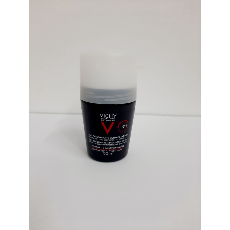 Vichy Homme Antitranspirante Control Extremo 72h Piel Sensible 50ml