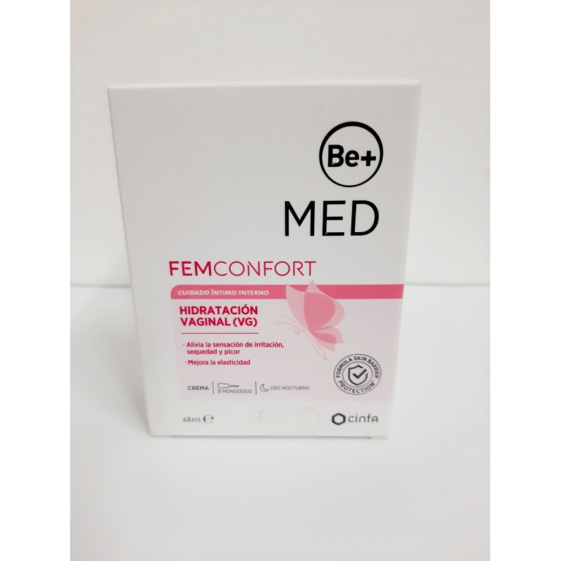 Be+ Femconfort Hidratación Vaginal 8 monodosis