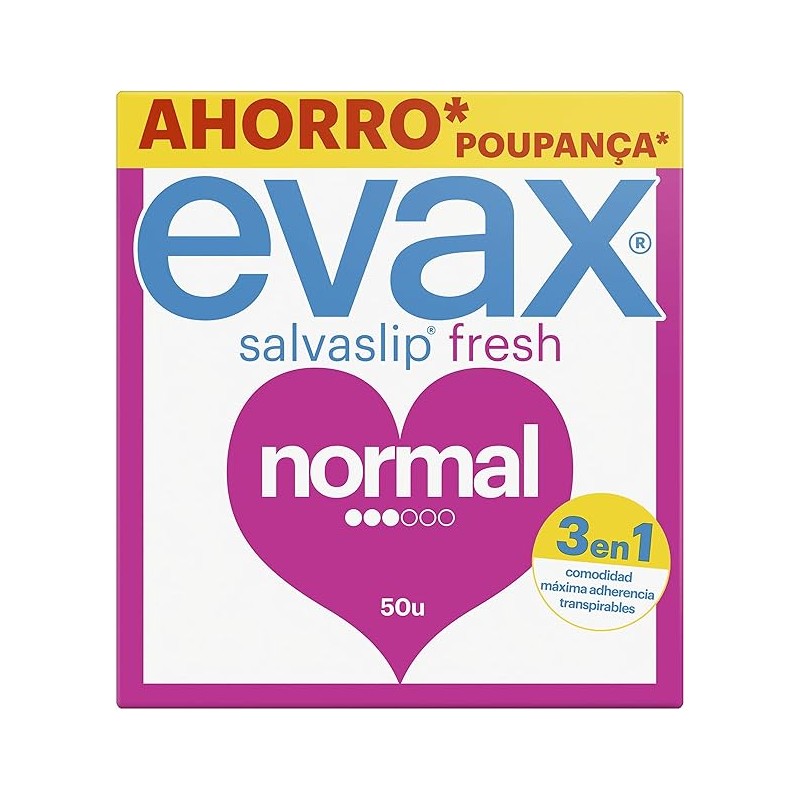 Evax Protegeslip Normal 50uds