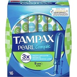 Tampax Tampón Compak Pearl...