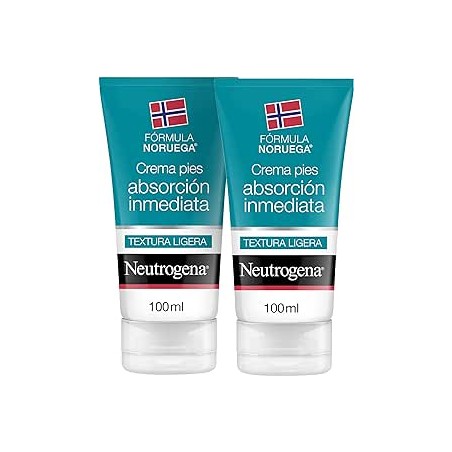 Neutrogena Crema de Pies Absorción Inmediata Duplo 100ml