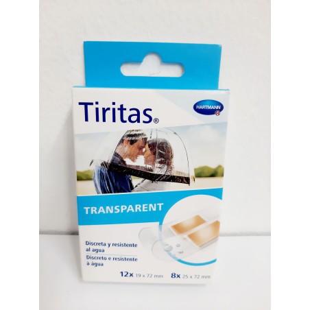 Hartmann Tiritas Transparentes 20uds