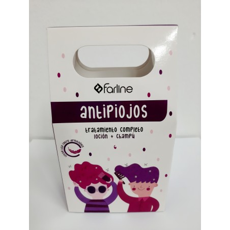 Farline Pack Antipiojos Champú + Loción Pediculicida 100+100ml