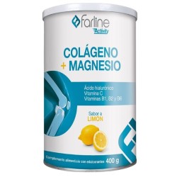 Farline Colágeno + Magnesio Sabor Limón 400g