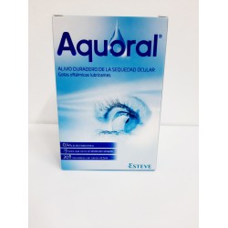 Aquoral Gotas Oftálmicas Lubricantes 20 monodosis