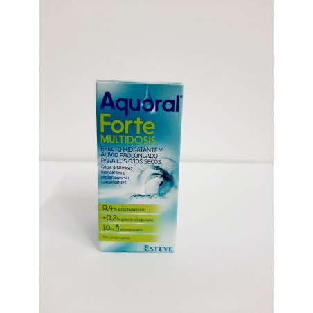 Aquoral Forte Gotas Oftálmicas Lubricantes 10ml