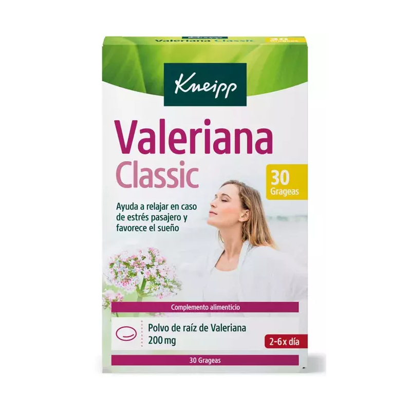 Kneipp Valeriana Classic 30 grageas