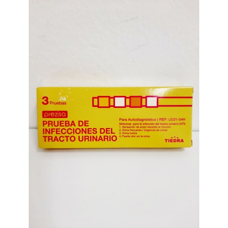 Tiedra Test de Detección Infección Urinaria 3uds