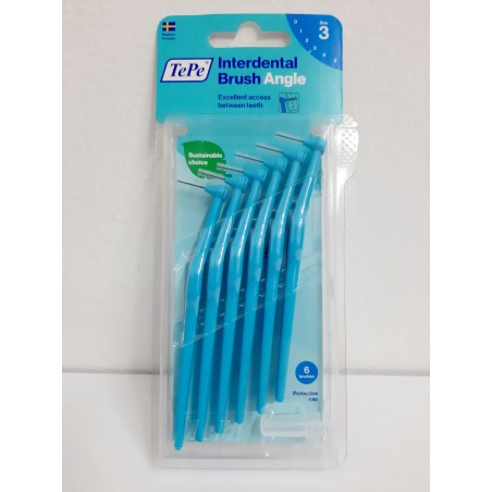 TePe Cepillo Interdental Azul Angle 0.6mm 6uds