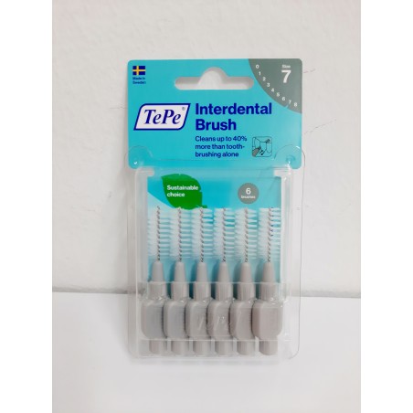 TePe Cepillo Interdental Gris 1.2mm 6uds