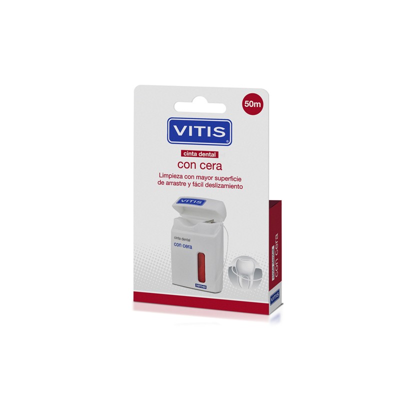 Vitis Cinta Dental con Cera 50m