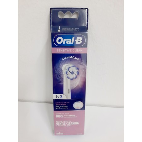 Oral B Cepillo Recambio Sensitive Clean 3 cabezales