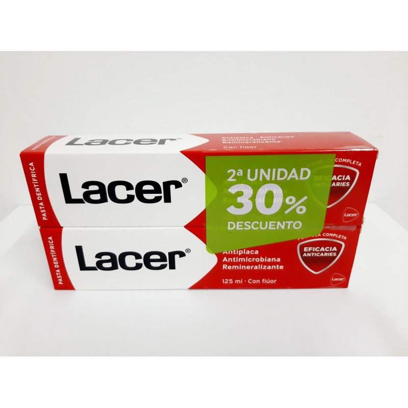 Lacer Duplo Pasta Dentífrica 2x125ml