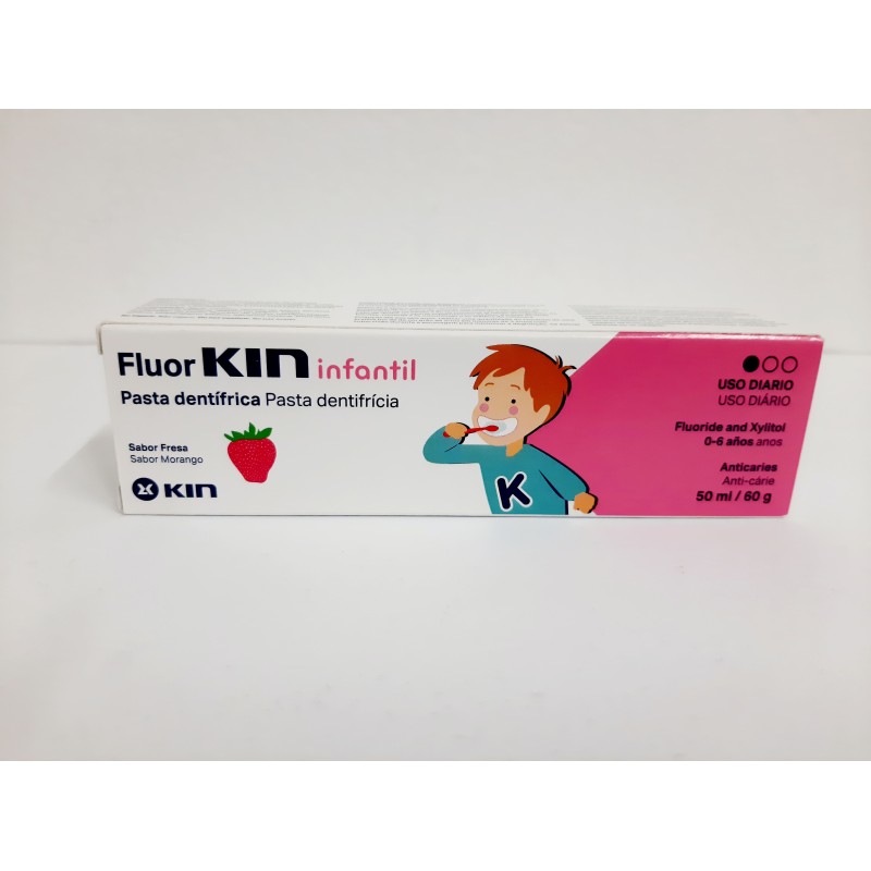 Flúor Kin Pasta Dentífrica Infantil 50ml