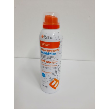 Farline Spray Transparente Pediátrico SPF 50+ 200ml