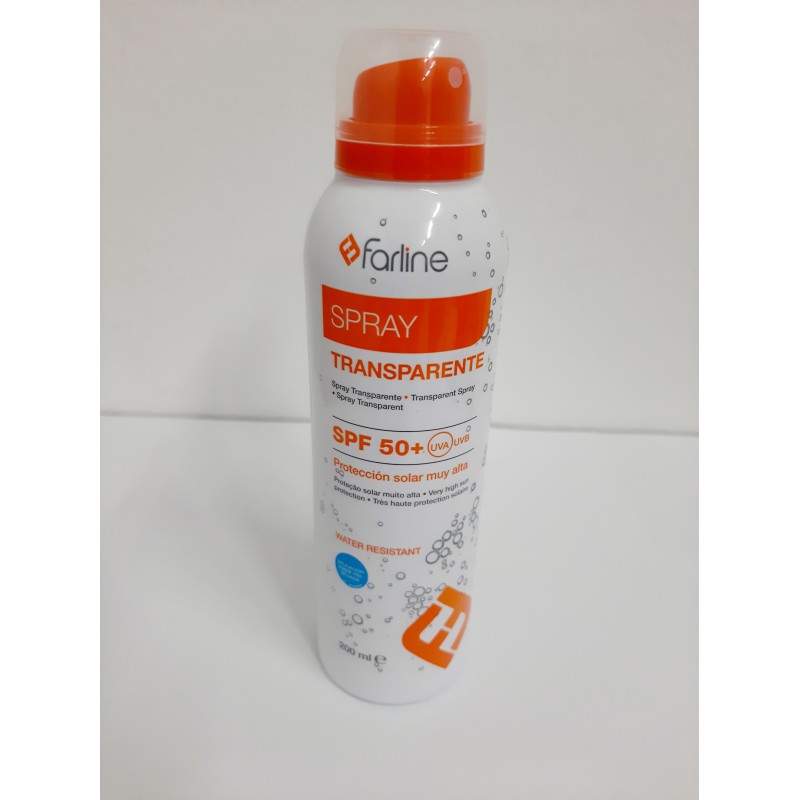 Farline Spray Transparente SPF 50+ 200ml