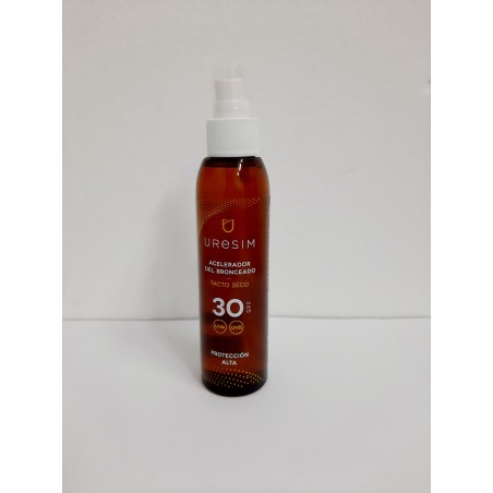 Uresim Acelerador de Bronceado Aceite SPF 30 125ml