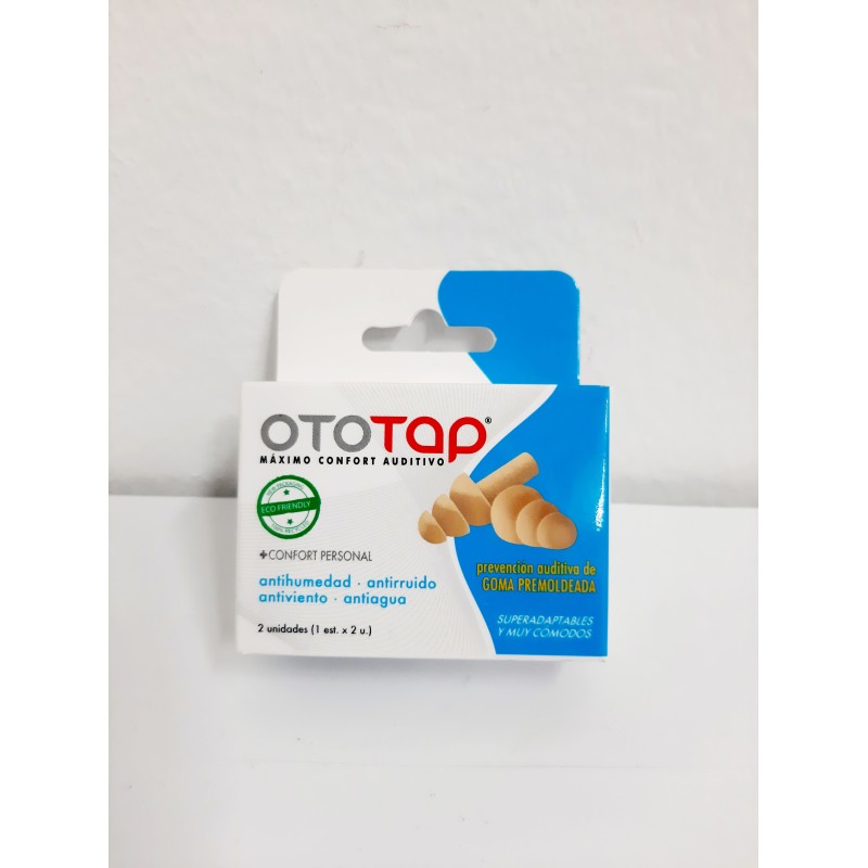 Ototap Tapón Goma 1par