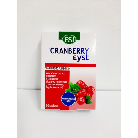 ESI Cranberry Cyst 30 tabletas